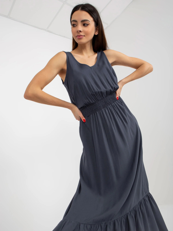 Dámské šaty D73761R30391A tmavě modré - FPrice M