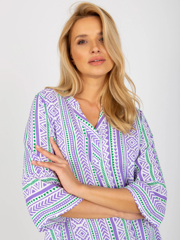 Dámská halenka D73771M11062C fialová - FPrice L