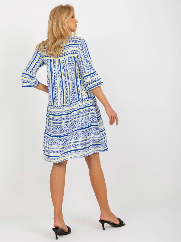 Dámské šaty D73771M30214F tmavě modré - FPrice XL