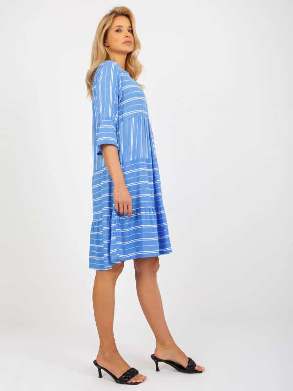 Dámské šaty D73771M30214F modré - FPrice XL