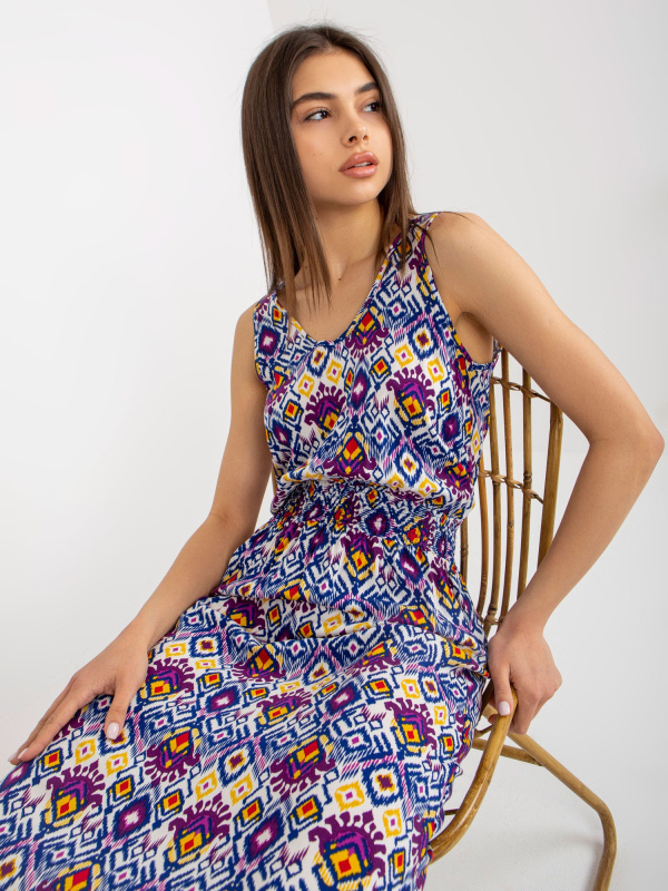 Šaty D73771R30391A Fresh Made Barva: Fialová, Velikost: L