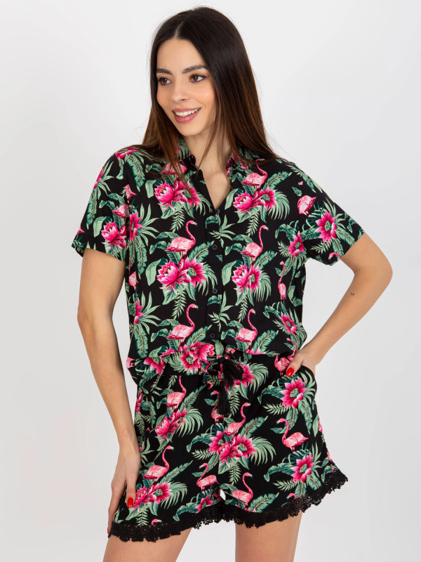 Dámská halenka D73771M11063A vícebarevná - FPrice M