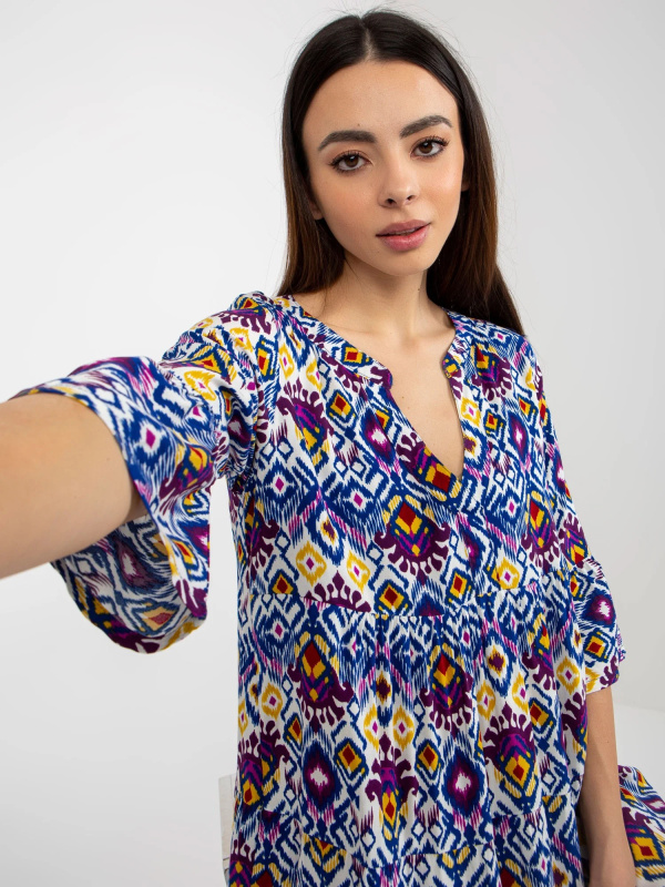 Dámské šaty D73771M30214H fialové - FPrice M