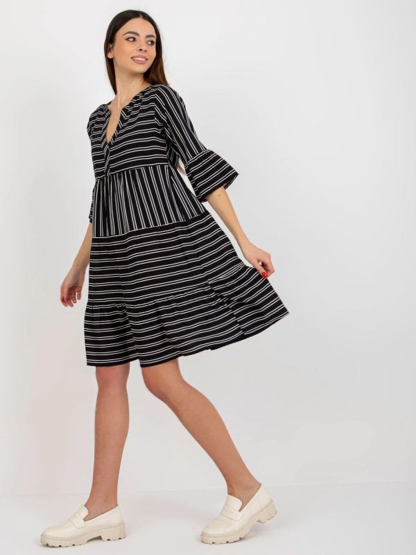Dámské šaty D73771M30214H černé - FPrice XL