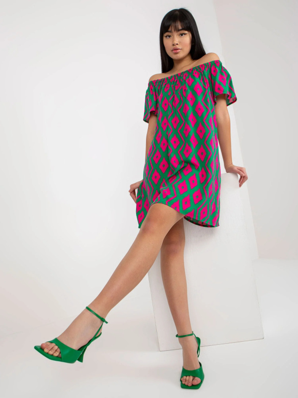 Dámské šaty  D73771R30145J zelená - FPrice S