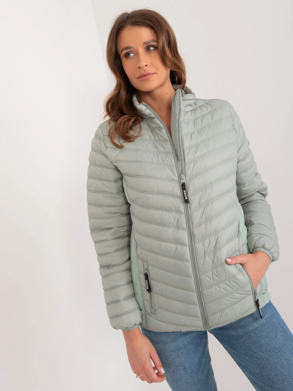 Bunda D50076XB44536A2 pistácie XXL