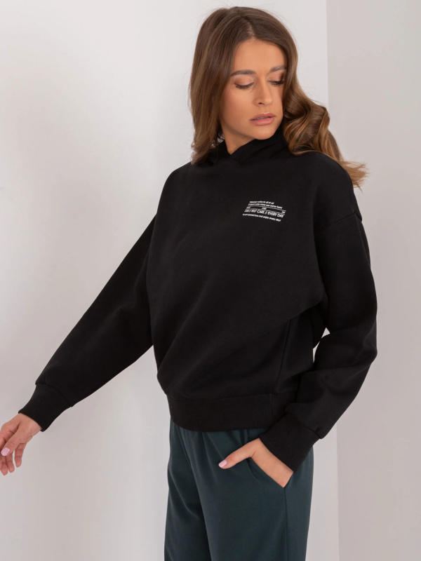 Mikina D10608BC02450C4 černá S