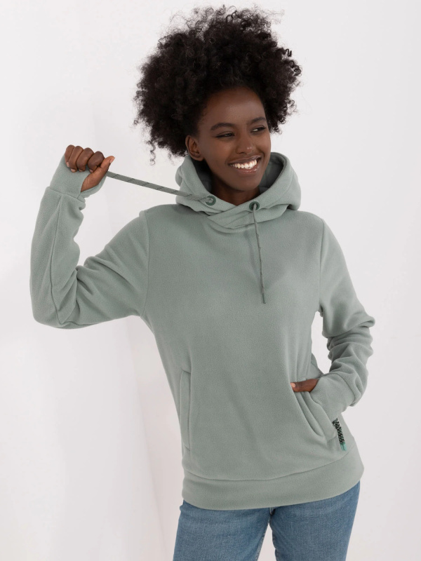 Mikina D20005M02627B1 pistácie XXL