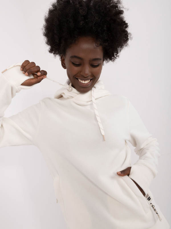 Sublevel Mikina -D20005M02627B3 Barva: Bílá, Velikost: XXL