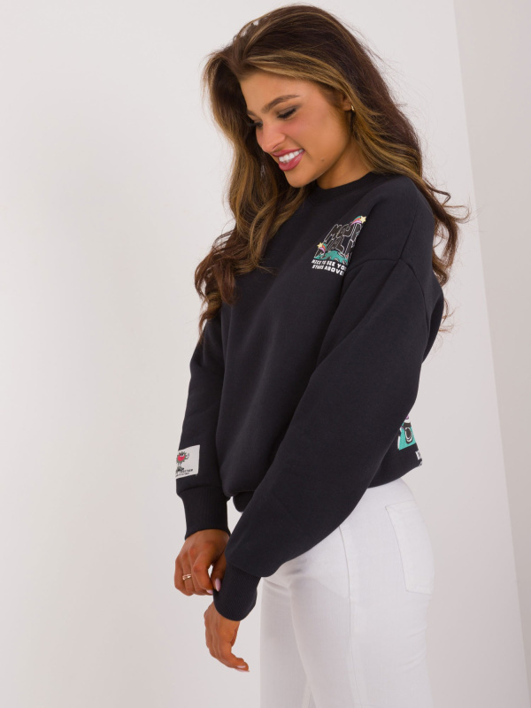 Mikina D10600T02568D Sublevel Barva: Modrá, Velikost: M