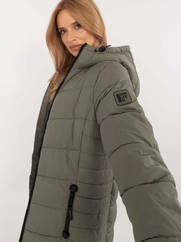 Kabát D51160XB44540A2 khaki M