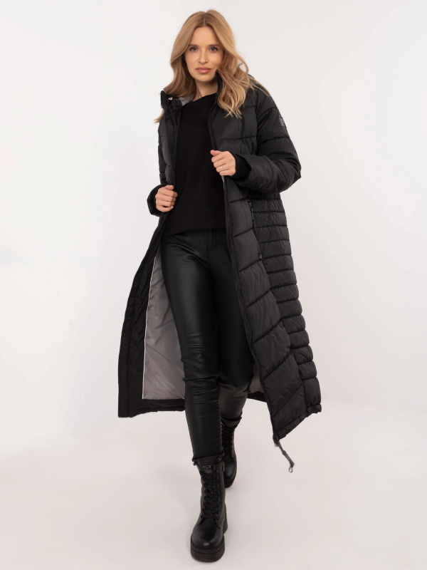 Kabát D51160XB44540A4 černý XXL