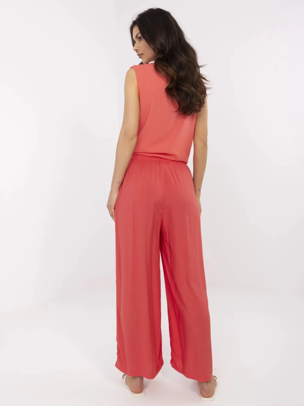 Kalhoty D73761M62237B coral XL