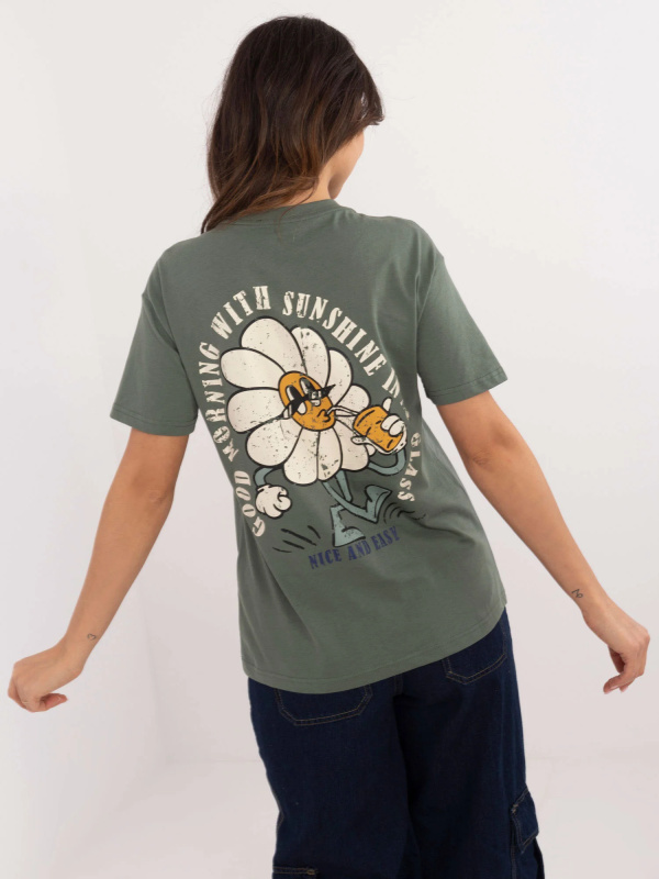 Halenka D12022AC02645F khaki barva L