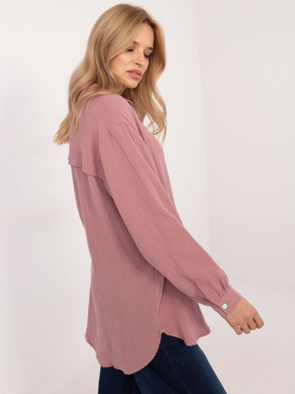 Halenka D70032M11066D4 Sublevel Barva: Růžová - tmavě, Velikost: L/XL