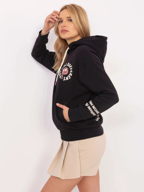 Sublevel Dámská mikina D10600T02420J Barva: Šedá - tmavě, Velikost: XL