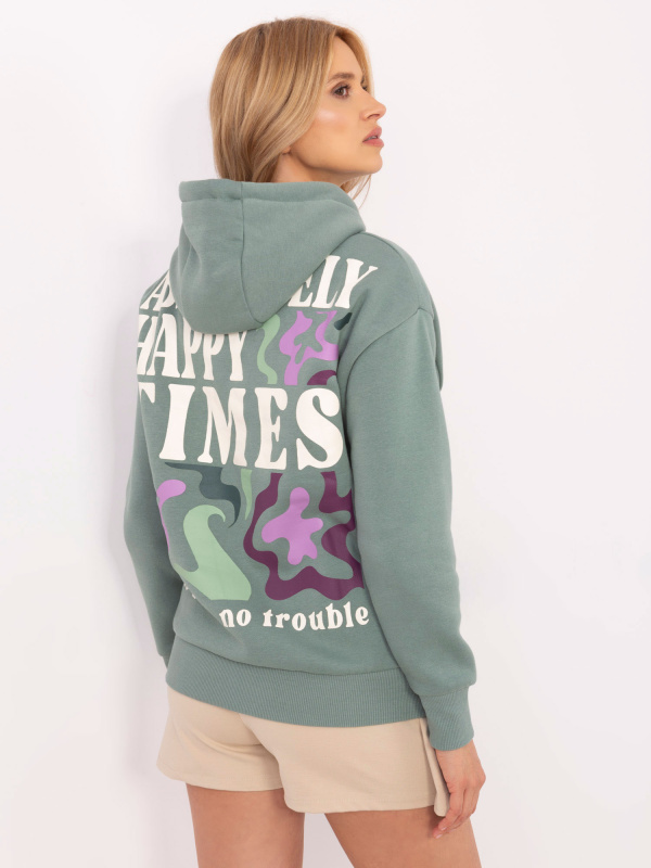 Mikina D10600T02420M Sublevel Barva: Zelená, Velikost: XL