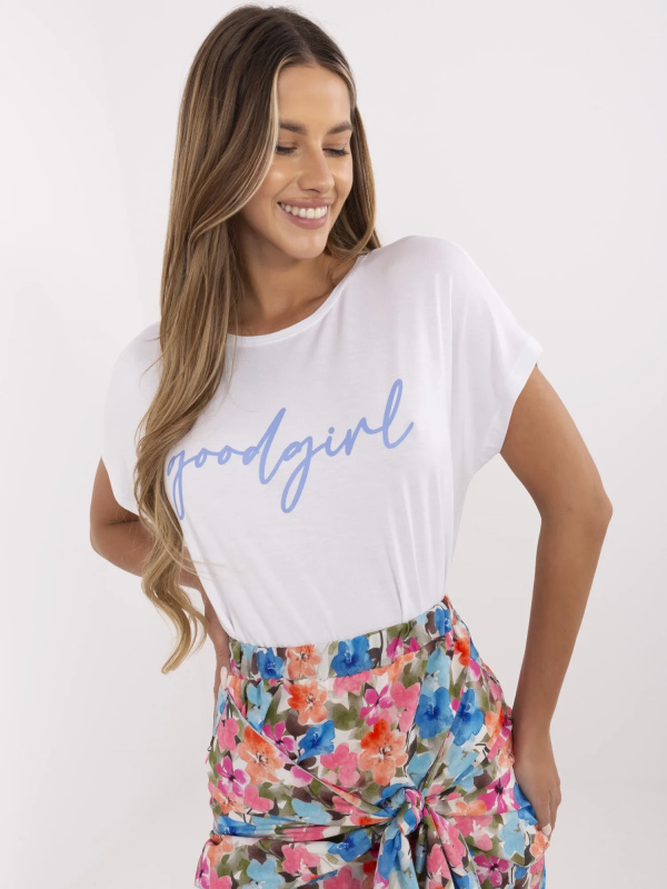 Tričko D12100M02737A Sublevel Barva: Bílá, Velikost: S