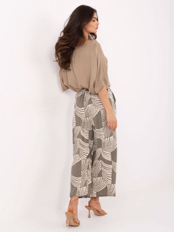 Sublevel Kalhoty -D73771M62237G Barva: Zelená, Velikost: L