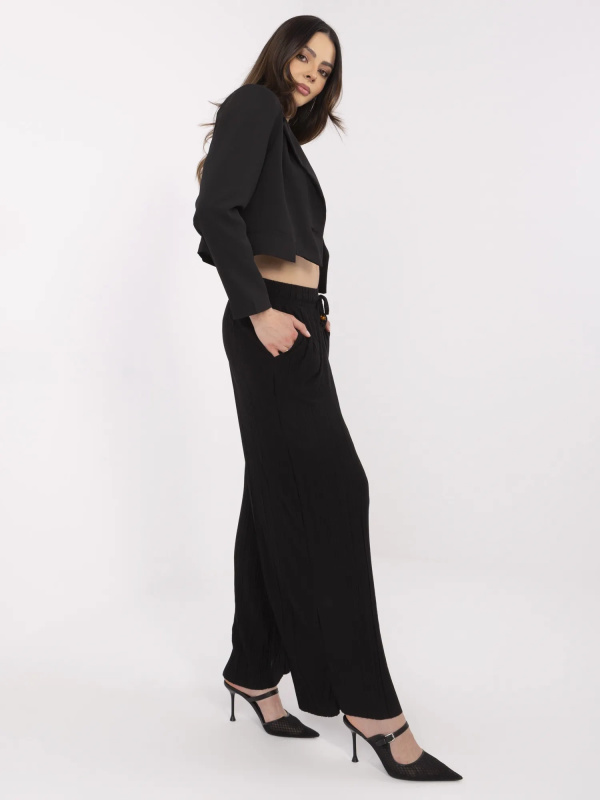 Kalhoty D16080AB62392D1 černá L