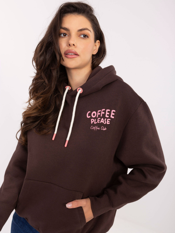 Sublevel Mikina -D10608BC02654E Barva: Růžová - tmavě, Velikost: S