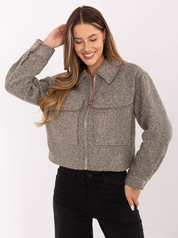 Sublevel Bunda -D46015XB43434A2- Barva: Šedá, Velikost: M