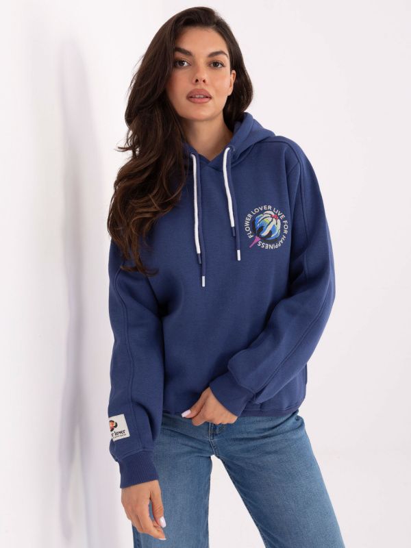 Mikina D10600BK02784A tmavě modrá S