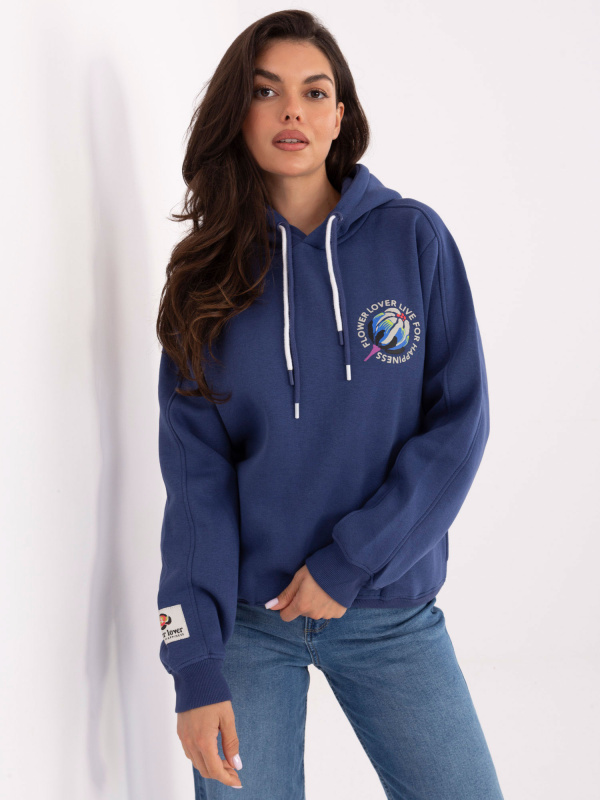 Mikina D10600BK02784A tmavě modrá XL