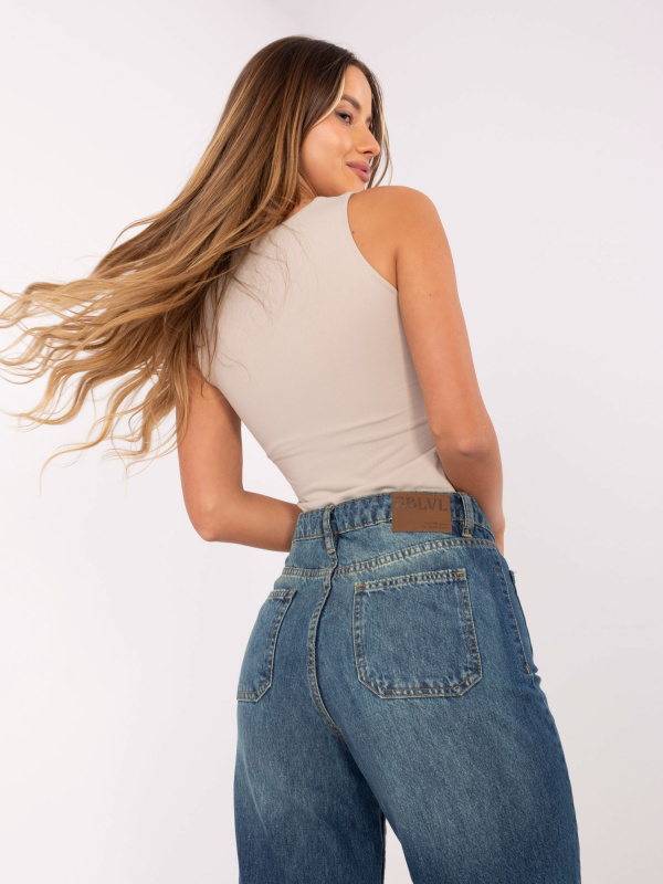 Kalhoty D80018BB62456D285 tmavě modré XL