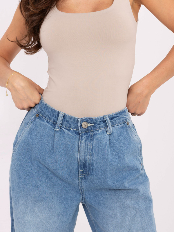 Kalhoty D80030BI62568L211 modrá XS