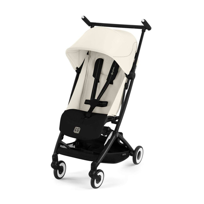 Cybex Libelle 2025 - BLK Canvas White | light beige