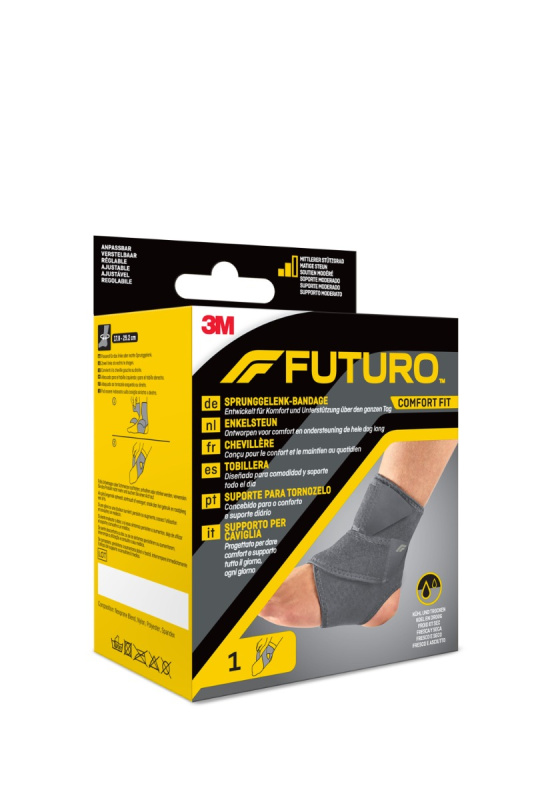 3M FUTURO™ Nastavitelná bandáž hlezenníhou kloubu Comfort Fit 4037