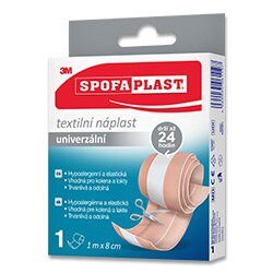 3M Spofaplast - textilní náplast - 8 cm x 1 m