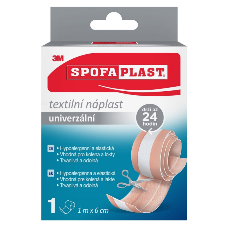 3M Spofaplast - textilní náplast - 6 cm x 1 m