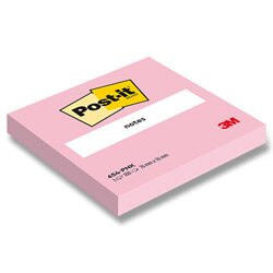 3M Post-it 654NP- samolepicí bloček - 76 x 76 mm, 100 l., růžový