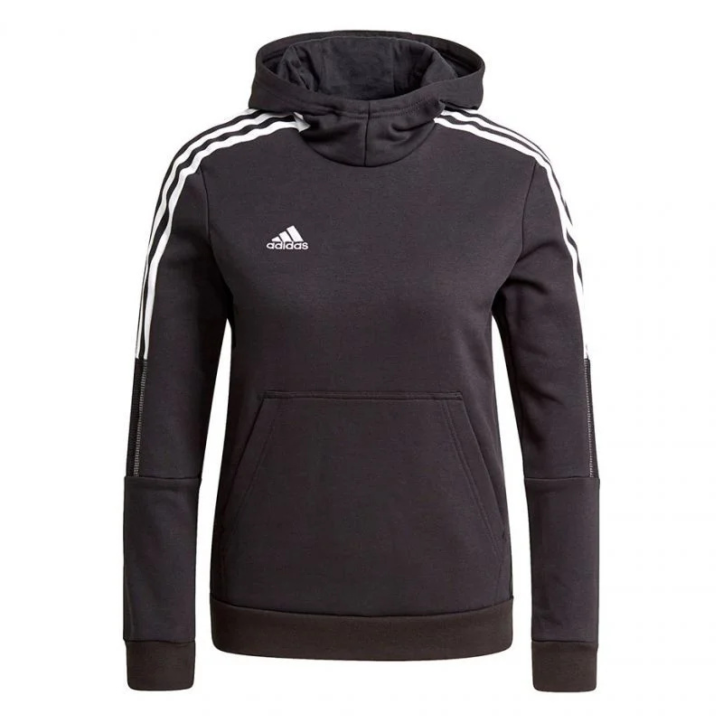 Dětská mikina Tiro 21 Sweat Hoody Jr GM7326 - Adidas 116CM