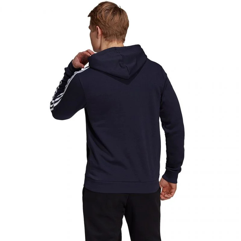 Adidas Essentials Fleece 3-Stripes Hoodie M GK9073 pánské S