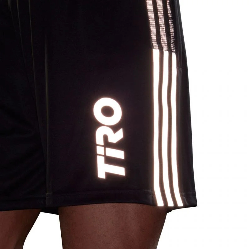 Pánské šortky adidas Tiro Short Reflective Wording M GQ1038 - adidas S