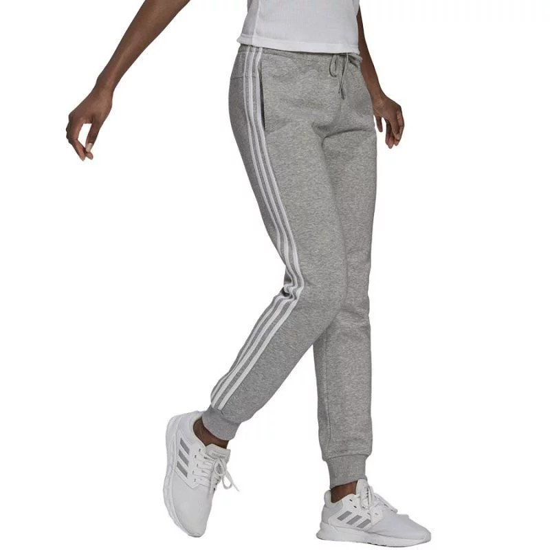 Dámské kalhoty 3 Stripes Fl C Pt W GV6020 - Adidas  šedá S
