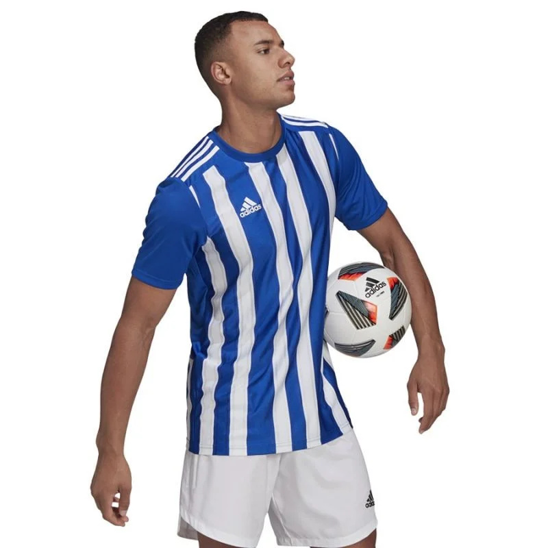 Pánské pruhované tričko 21 JSY M GH7321 - Adidas XS