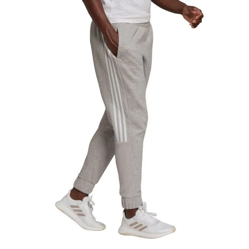 Dámské kalhoty adidas Essentials Colorblock Block Cut 3-Stripes Regular Tapered Pants W HB2768 XL