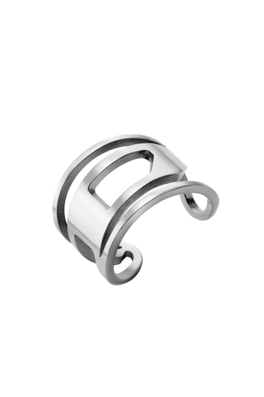 Diesel Stylový otevřený prsten z oceli DX1548040 60 mm