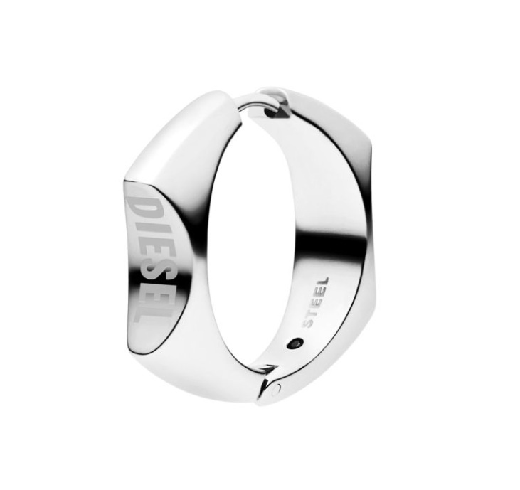 Diesel Stylová single náušnice z oceli DX1631040