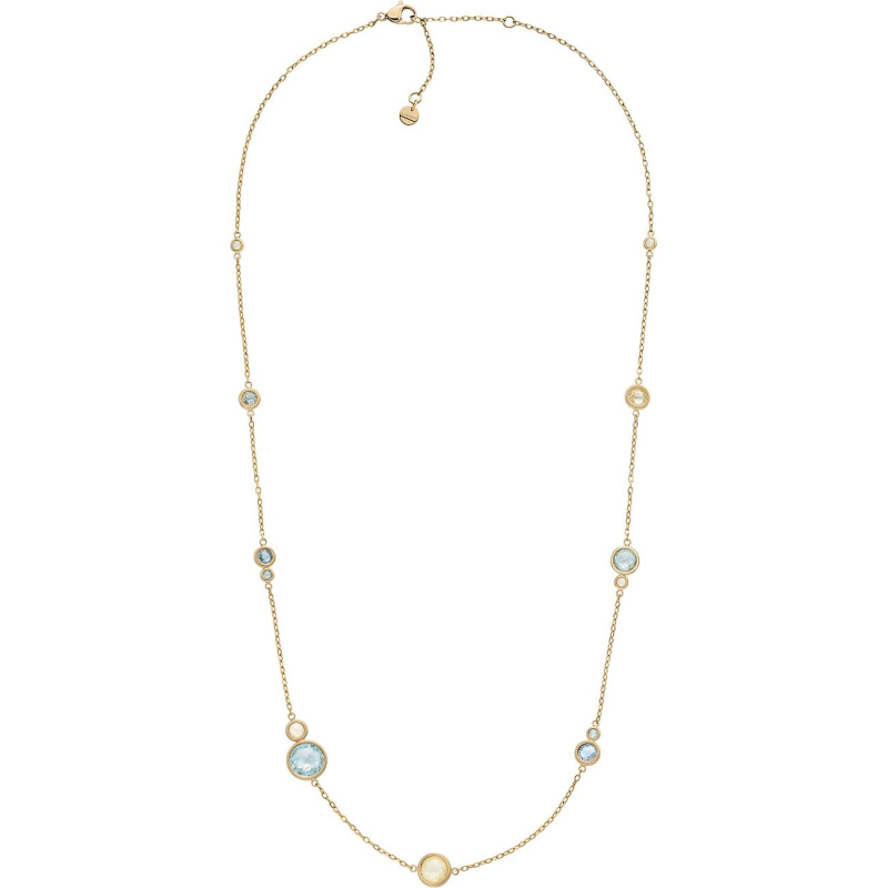 Skagen Pozlacený náhrdelník Sofie Sea Glass SKJ1895710