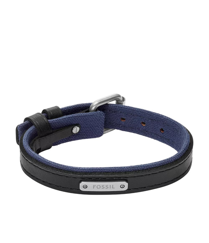 Fossil Kožený náramek pro muže Everett JA7316998