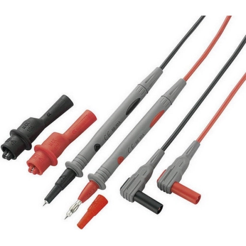 Sada bezpečnostních měřicích kabelů a hrotů VOLTCRAFT MS-2 10A krokodýlky 1,2m 3087923 108491