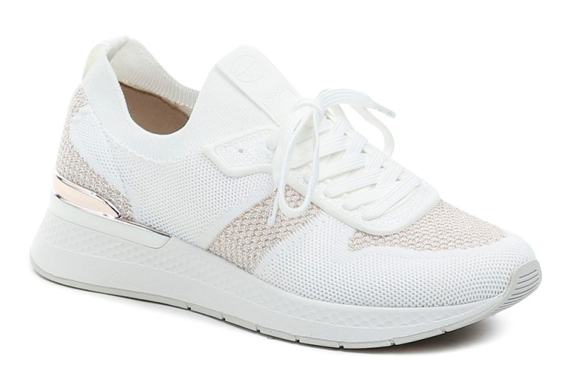 Tamaris 1-23712-42 bílo zlatorůžové dámské tenisky EUR 39
