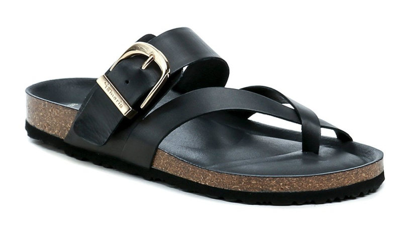 Tamaris 1-27509-46 černé dámské nazouváky  EUR 39