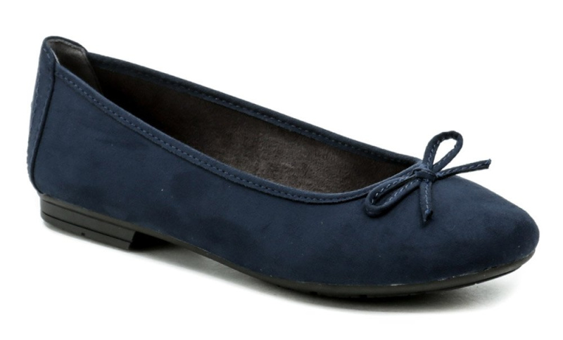 Jana 8-22164-28 modré dámské baleríny šíře H EUR 39