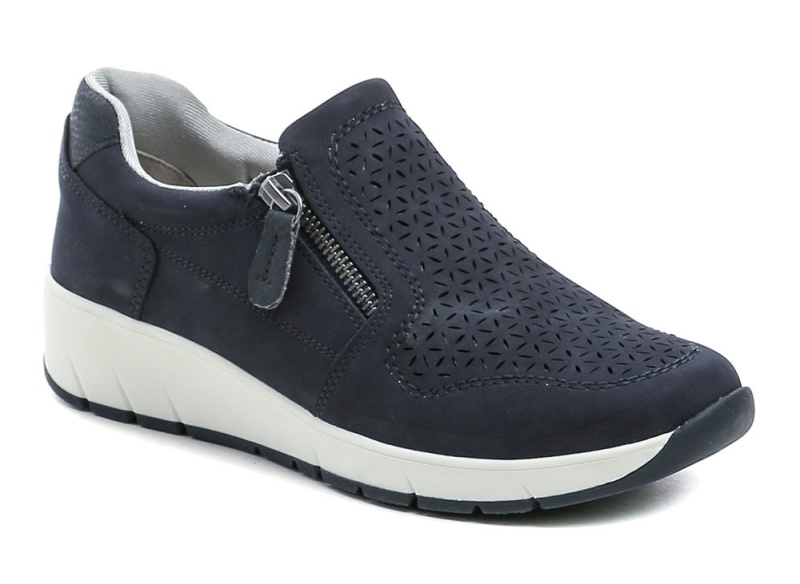 Jana 8-24765-46 navy dámské polobotky EUR 39